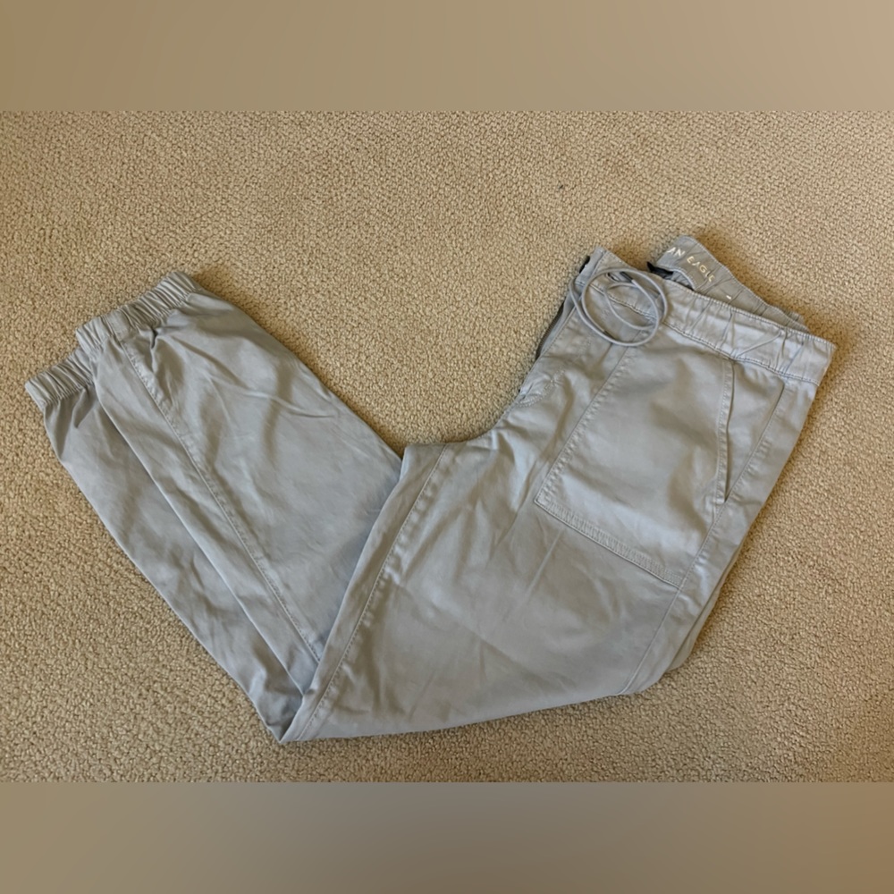 American Eagle Faux leather pants